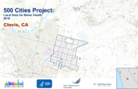 500 Cities Project Local Data for Better Health 2016 Clovis CA