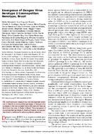 Emergence of Dengue Virus Serotype 2 Cosmopolitan Genotype Brazil