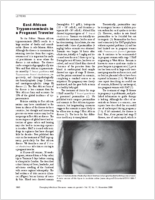 East African Trypanosomiasis in a Pregnant Traveler