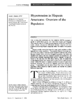 Hypertension In Hispanic Americans Overview Of The Population