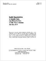 Health characteristics by geographic region large metropolitan areas and other places of residence United States 197374