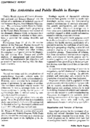 The Arthritides And Public Health In Europe