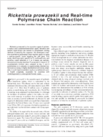 Rickettsia prowazekii and Realtime Polymerase Chain Reaction