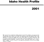 Idaho Health Profile 2001