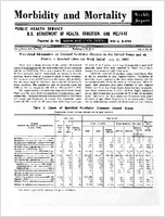 Morbidity and Mortality Weekly Report For release July 22 1960 Vol 9 No 28