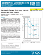 Declines in Teenage Birth Rates 199197 National and State Patterns