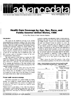 Health Care Coverage by Age Sex Race and Family Income United States 1986