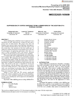 Suppression of Vortex Shedding from a Hemisphere by the Addition of a Porous Coating