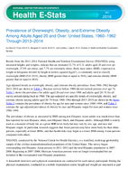 Prevalence of Overweight and Obesity Among Children and Adolescents United States 19631965 Through 20112012