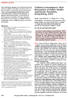 Influenza Resurgence after Relaxation of Public Health and Social Measures Hong Kong 2023