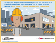 Los equipos de proteccin auditiva pueden ser eficaces si se usan correctamente pero no deben ser la nica lnea de defensa  Buy Quiet Compre las mquinas silenciosas