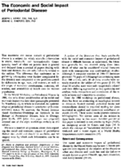The Economic And Social Impact Of Periodontal Disease