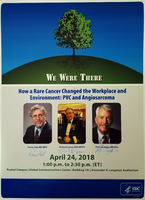 How a rare cancer changed the workplace and environment  PVC and angiosarcoma