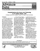 Hospitalizations for Injury and Poisoning in the United States 1991