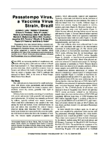 Passatempo Virus a Vaccinia Virus Strain Brazil