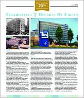 CDC 70th anniversary edition  celebrating 7 decades of firsts