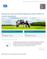 Situacin actual de la influenza aviar H5N1 en vacas lecheras