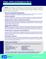 Aprenda cmo protegerse contra la enfermedad meningoccica