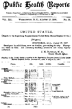 Public health reports  v 12 no 33 August 13 1897