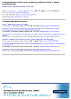 Personal Attenuation Ratings Versus Derated Noise Reduction Ratings for Hearing Protection Devices