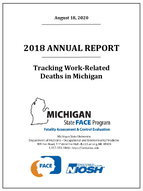 2018 Annual Report Tracking WorkRelated Deaths in Michigan
