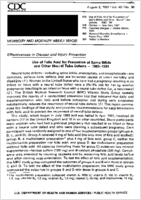 MMWR Morbidity and Mortality Weekly Report August 2 1991  Vol 40  No 30