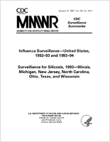 Morbidity and Mortality Weekly Report MMWR CDC Surveillance Summaries January 1997  Vol 46  No SS1