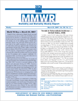MMWR Morbidity and Mortality Weekly Report Vol 56 No 11 March 23 2007
