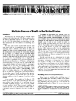 Multiple causes of death in the United States 1981