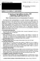 MMWR Morbidity and Mortality Weekly Report December 30 1983  Vol 32  No 51