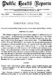 Public health reports  v 14 no 1 January 6 1899