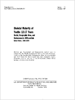 Skeletal maturity of youths 1217 years racial geographic area and socioeconomic differentials United States 19661970
