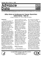 Office Visits to Cardiovascular Disease Specialists United States 198990