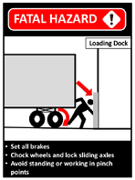 Toolbox Talk Guide Truck Driver Crushed Between SemiTrailer and Loading Dock