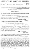 Absract of sanitary reports  v 7 no 41 October 7 1892