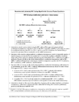 Quick Reference Guide  Laboratory Testing for the Diagnosis of HIV Infection Updated Recommendations