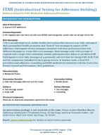 iTAB Individualized Texting for Adherence Building