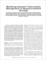 Multidrugresistant Tuberculosis Management in Resourcelimited Settings