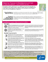 Maternity Practices in Infant Nutrition and Care in New Hampshire  2011 mPINC Survey
