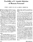 Possibility of C immitis infection of museum personnel