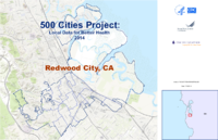 500 Cities Project Local Data for Better Health 2014 Redwood City CA