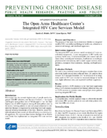 The Open Arms Healthcare Centers Integrated HIV Care Services Model