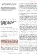 Natural Reassortment of Eurasian AvianLike Swine H1N1 and Avian H9N2 Influenza Viruses in Pigs China