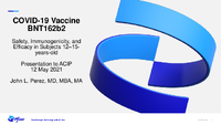 COVID19 Vaccine BNT162b2
