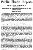 Public health reports  v 56 no 23  JUNE 6 1941