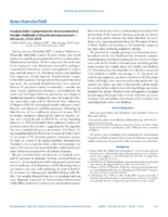 Hospital Water Contamination Associated with a PseudoOutbreak of Mycobacterium porcinum  Wisconsin 20162018