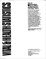 Use of Antimicrobial Drugs in OfficeBased Practice United States 198081