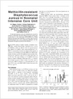 Methicillinresistant Staphylococcus aureus in Neonatal Intensive Care Unit