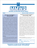 MMWR Morbidity and Mortality Weekly Report Vol 56 No 6 February 16 2007