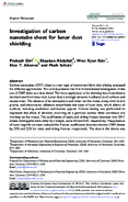 Investigation of Carbon Nanotube Sheet for Lunar Dust Shielding